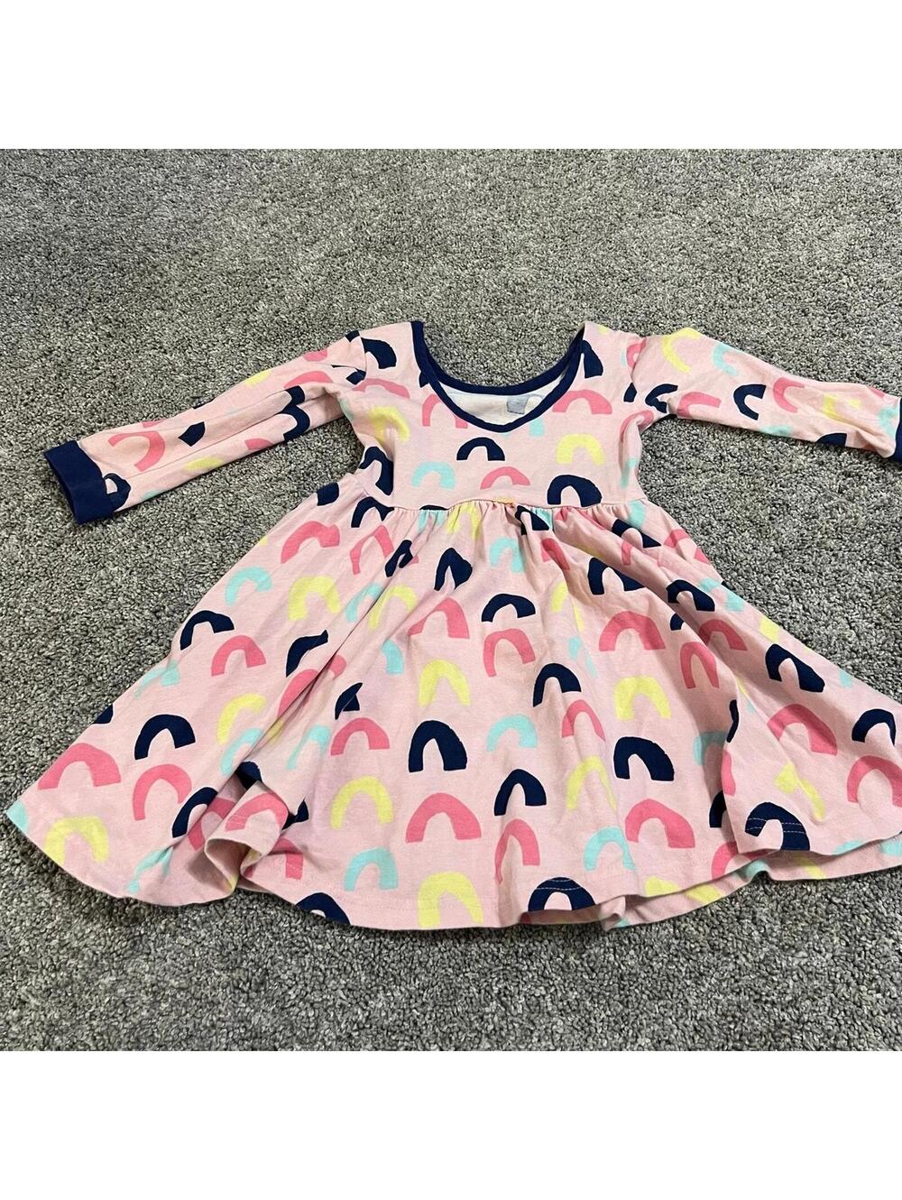 Kelly's Kids Toddler Girl's Rainbow Dress size 2